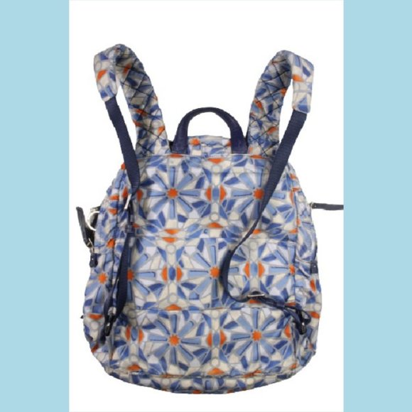 Tumi Voyageur Halle Backpack Moroccan Mosaic Tile Blue - Picture 3 of 13